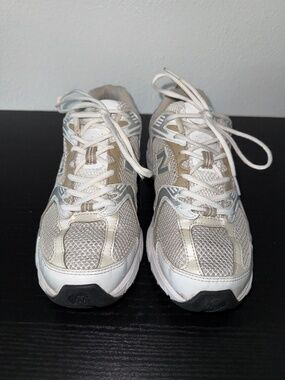 New Balance 530 White Stoneware Linen Retro Sneakers Size W9 / M7.5